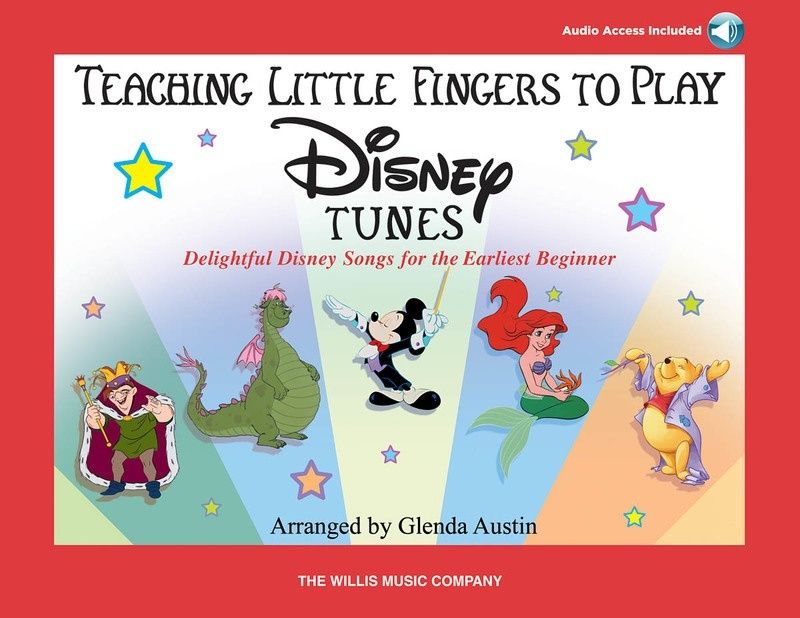 TEACHING LITTLE FINGERS TO PLAY DISNEY TUNES W/CD