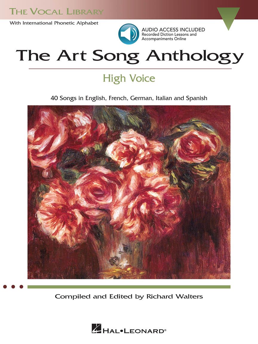 THE ART SONG ANTHOLOGY HIGH VOICE W/CD