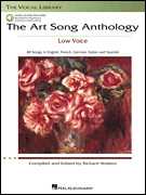 THE ART SONG ANTHOLOGY LOW VOICE W/CD