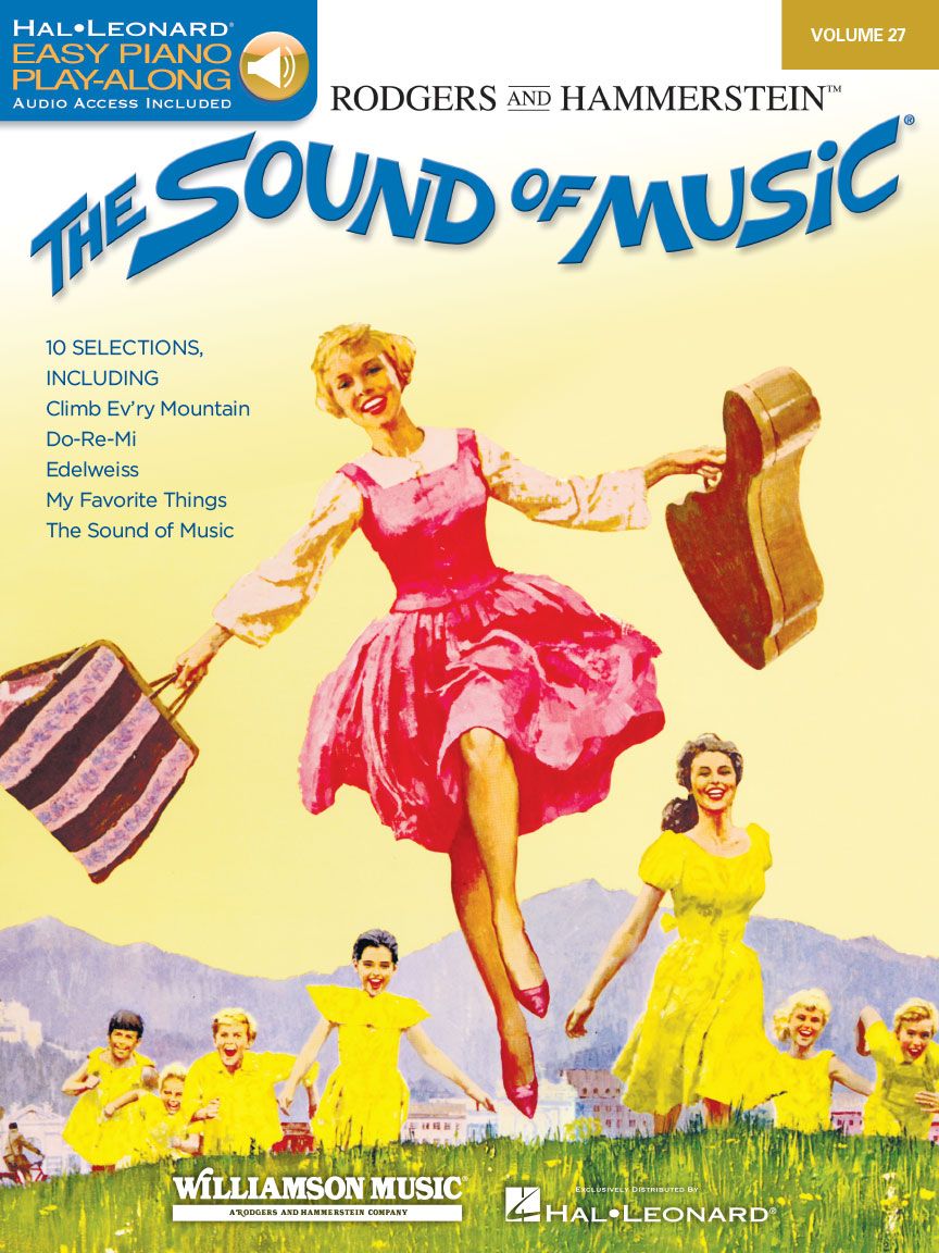 THE SOUND OF MUSIC EASY PIANO W/CD PLAY ALONG V27