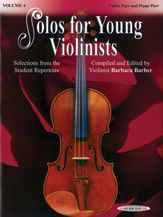 SOLOS FOR YOUNG VIOLINISTS VOLUME 4