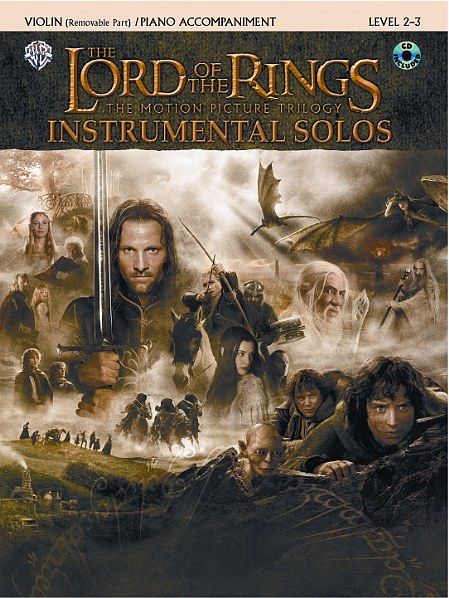 THE LORD OF THE RINGS INSTRUMENTAL SOLOS FOR VIO