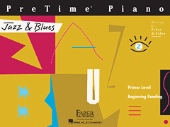 PRETIME JAZZ & BLUES PRIMER PIANO