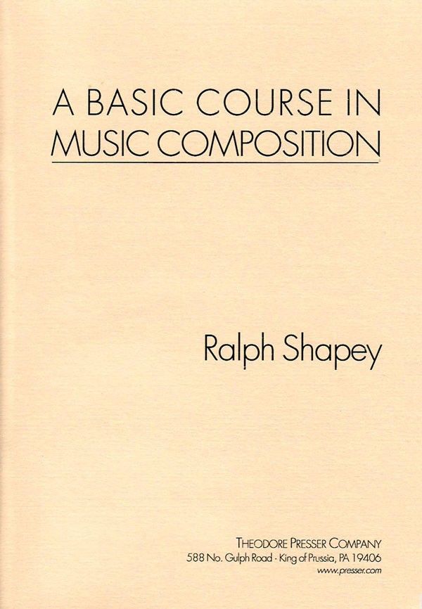 A BASIC COURSE IN MUSIC COMPOSITION