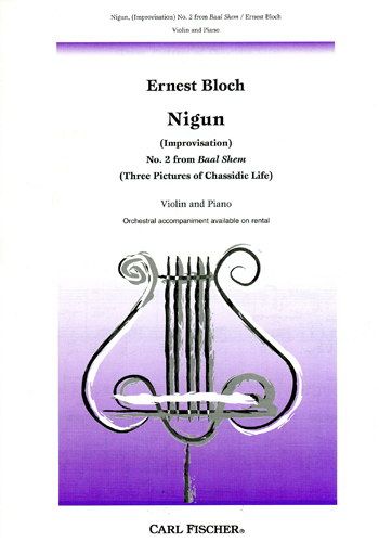 BLOCH NIGUN #2 FR BAAL SHEM VLN/PF