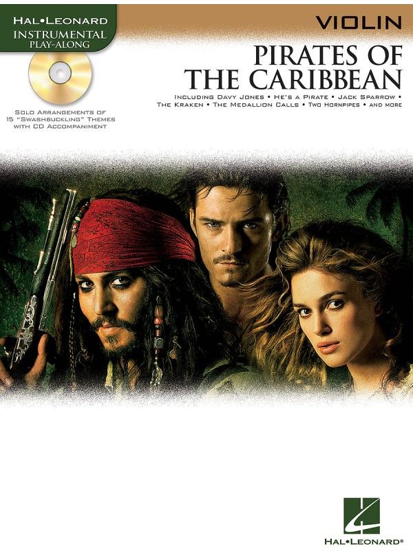 PIRATES OF THE CARIBBEAN VIOLIN W/CD