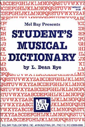 STUDENT MUSICAL DICTIONARY