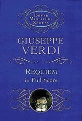 VERDI REQUIEM CHORAL MINIATURE SCORE