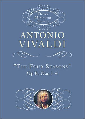 VIVALDI THE FOUR SEASONS ORCHESTRA MINIATURE SCORE