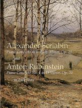 **SCRIABIN'S PIA CONC F# MIN;RUBINSTEIN'S PIA CONC