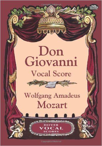 MOZART DON GIOVANNI VOCAL SCORE
