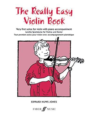 REALLY EASY VIOLIN BK HUWS JONES W/PIA