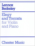 BERKELEY ELEGY/TOCCATO OP33 #2 VIO/PF