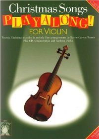 CHRISTMAS SONGS PLAYALONG VIO BK/CD