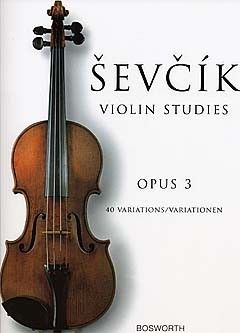 SEVCIK OP3 VIOLIN STUDIES 40 VARIATIONS