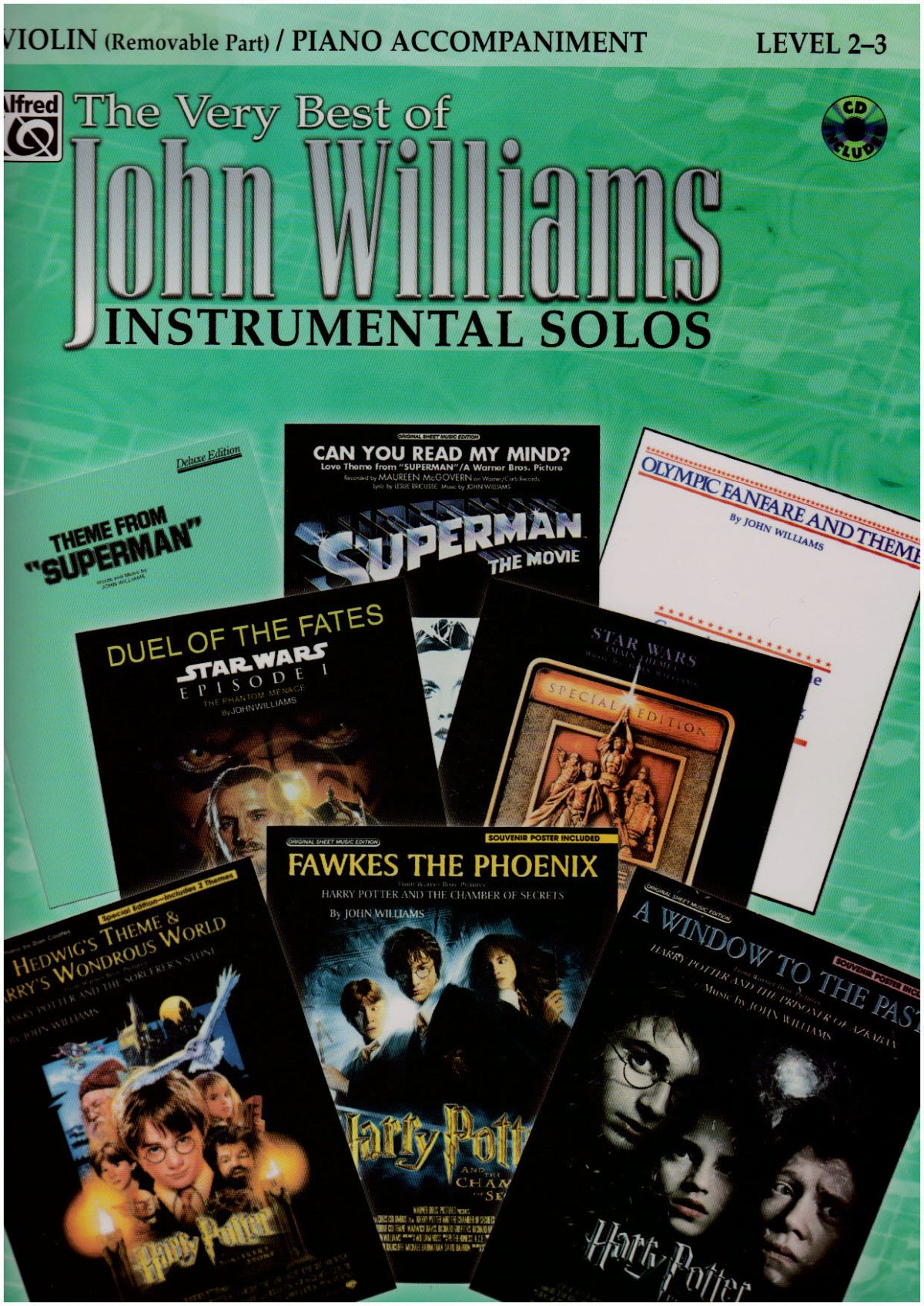 THE VERY BEST OF JOHN WILLIAMS FOR VIOLIN W/CD