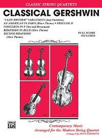 CLASSICAL GERSHWIN STRING QUARTET FULL SCORE
