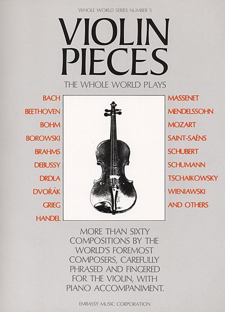 VIOLIN PCS THE WHOLE WORLD PLAYS #5