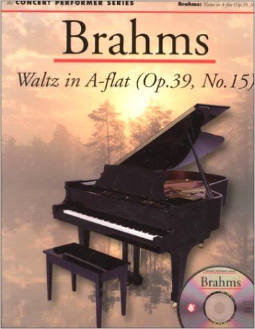 BRAHMS WALTZ IN A FLAT OP39 #15 W/CD