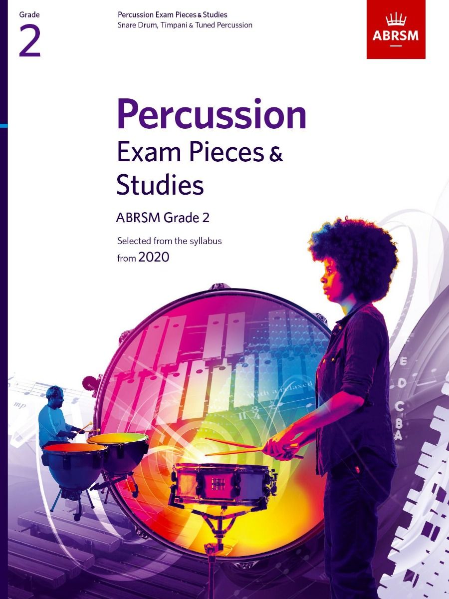 PERCUSSION EXAM PIECES FROM 2020 GRADE 2