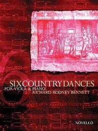 BENNETT SIX COUNTRY DANCES VLA/PF