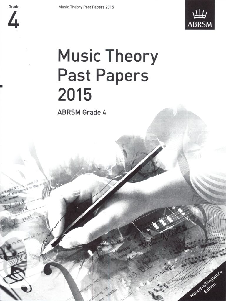 2015 MUSIC THEORY PAST PAPERS GRADE 4