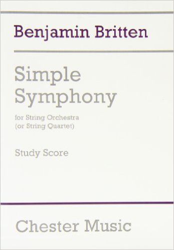 ***BENJAMIN BRITTEN SIMPLE SYMPHONY STG ORCH