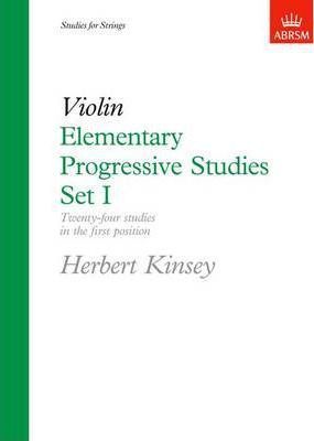 VIOLIN ELEMENTARY PROGRESSIVE STUDIES SET 1
