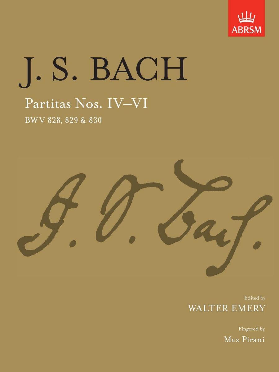 BACH PARTITAS 4-6