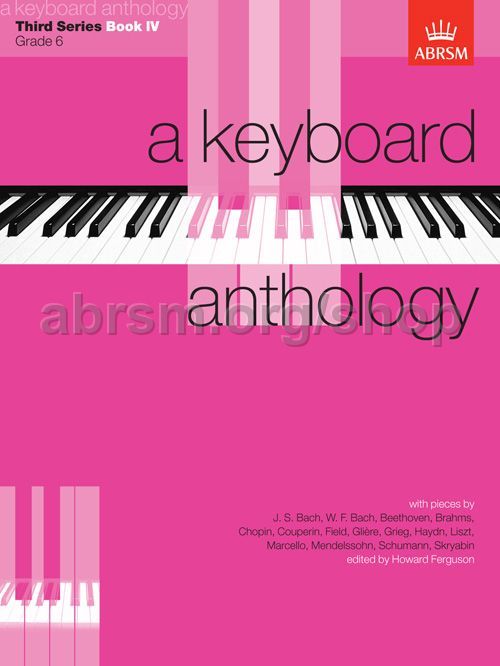 A KEYBOARD ANTHOLOGY 3RD SERIES BOOK 4