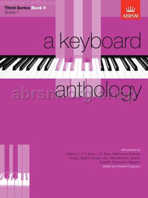 A KEYBOARD ANTHOLOGY 3RD SERIES BOOK 5