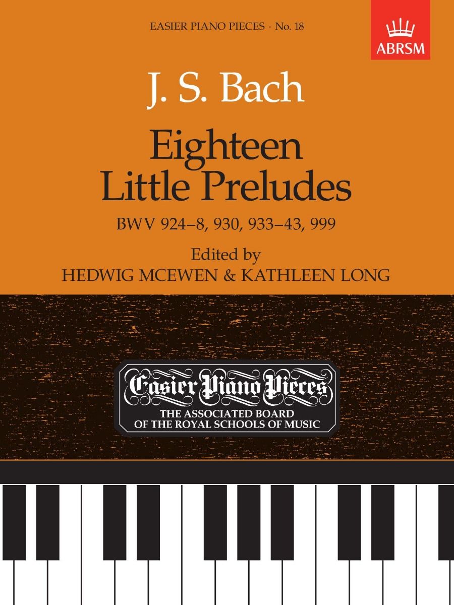 BACH 18 LITTLE PRELUDES