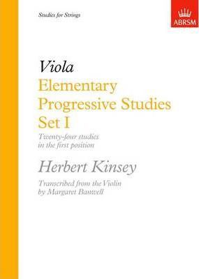 VIOLA ELEMENTARY PROGRESSIVE STUDIES SET 1