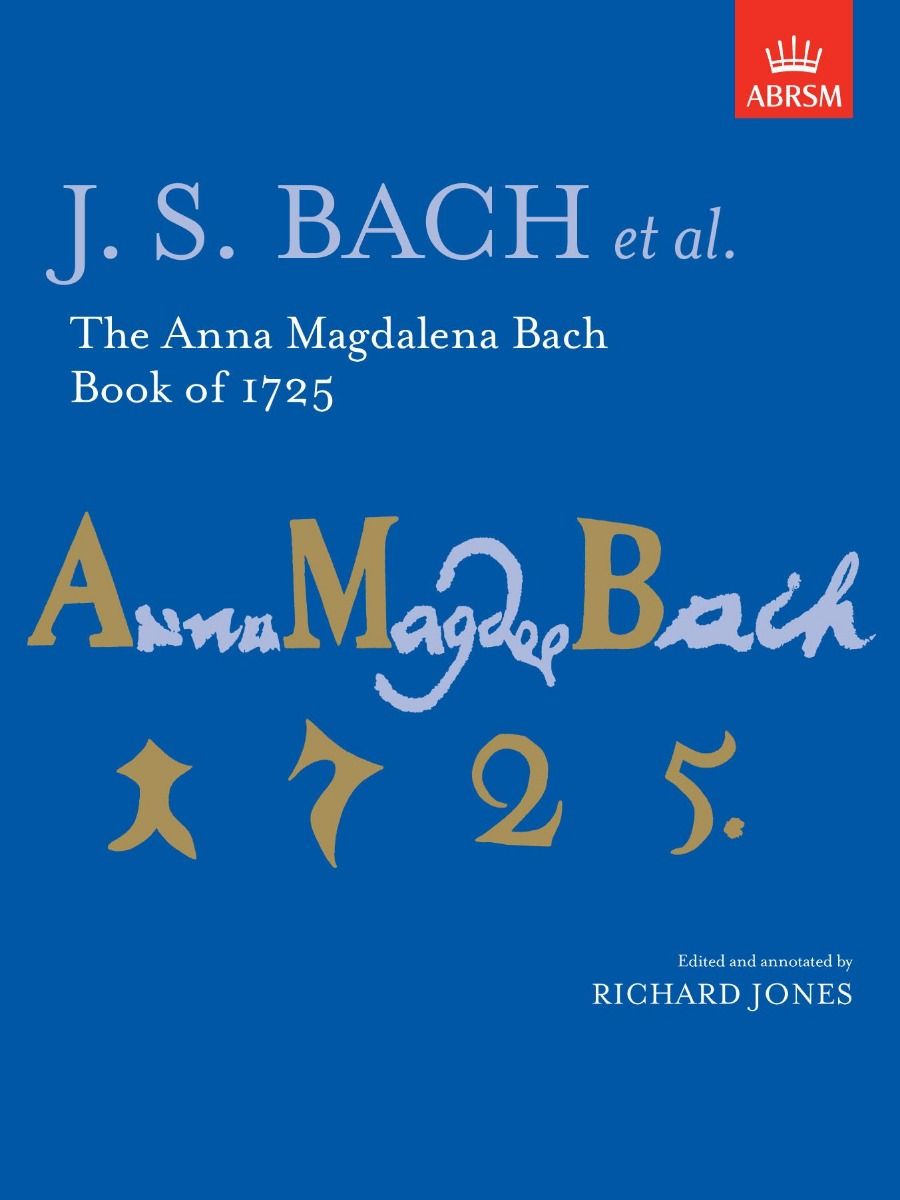 BACH ANNA MAGDALENA BACH BOOK OF 1725