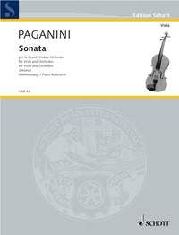 PAGANINI SONATA VLA/ORCH VAB43