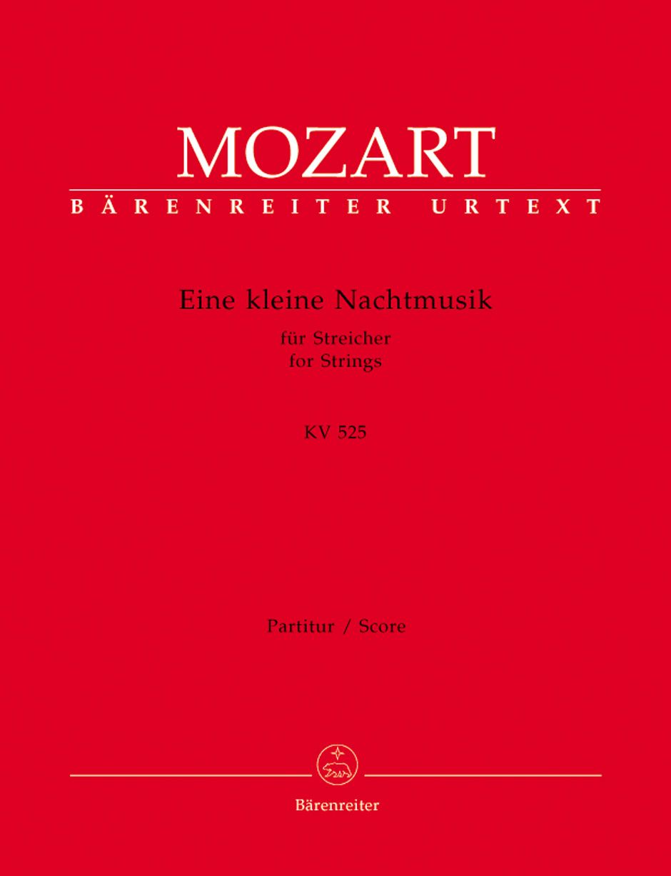 MOZART EINE KLEINE K525 STG SCORE