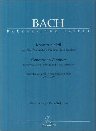 BACH CONCERTO IN C MIN BWV1060