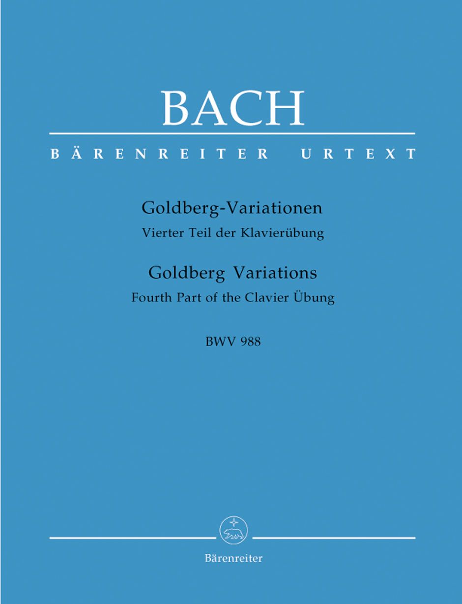 BACH GOLDBERG VARIATIONS BWV 988