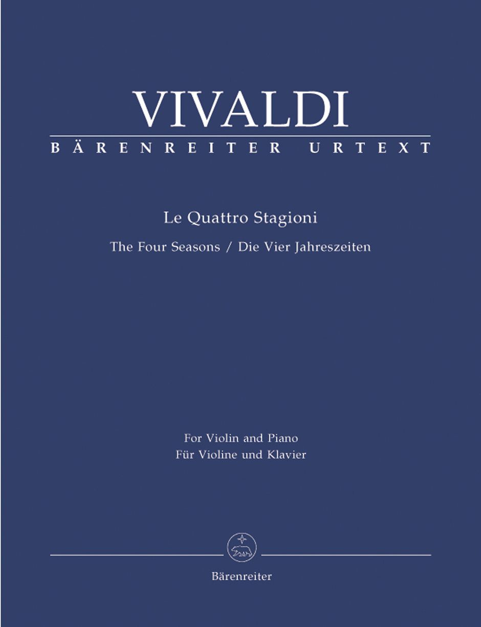 VIVALDI THE FOUR SEASONS FOR VIOLIN AND PIANO