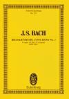 BACH BRANDENBURG CONCERTO #2 F MAJ #257