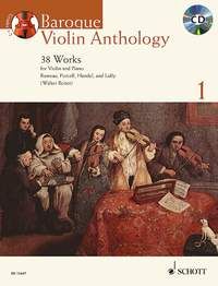BAROQUE VIOLIN ANTHOLOGY BOOK 1 W/CD