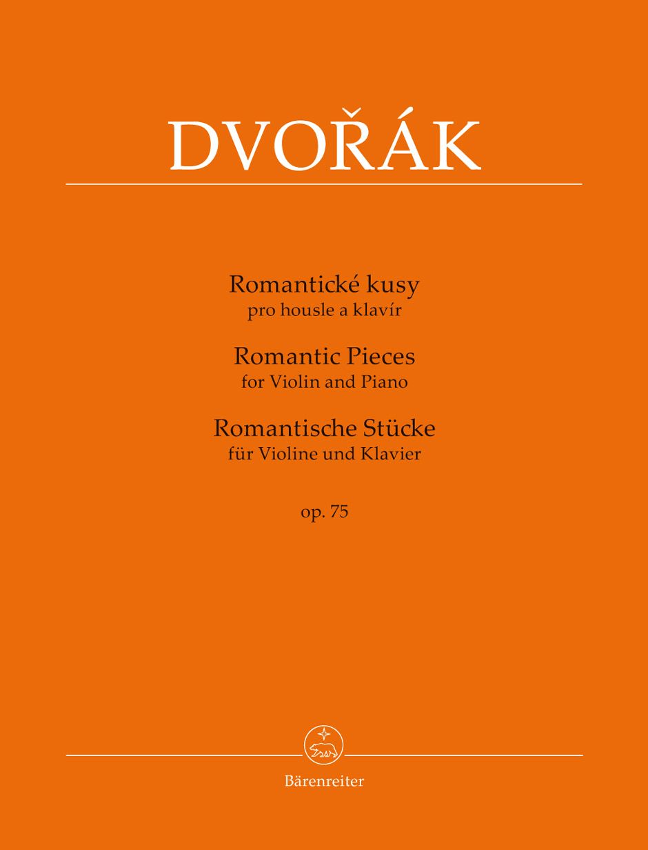 DVORAK ROMANTIC PIECES OP75 VLN/PF