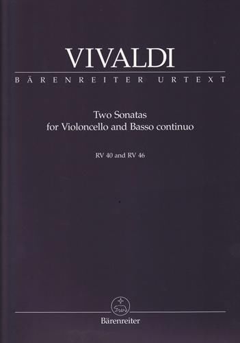 VIVALDI TWO SONATAS FOR CELLO AND BASSO