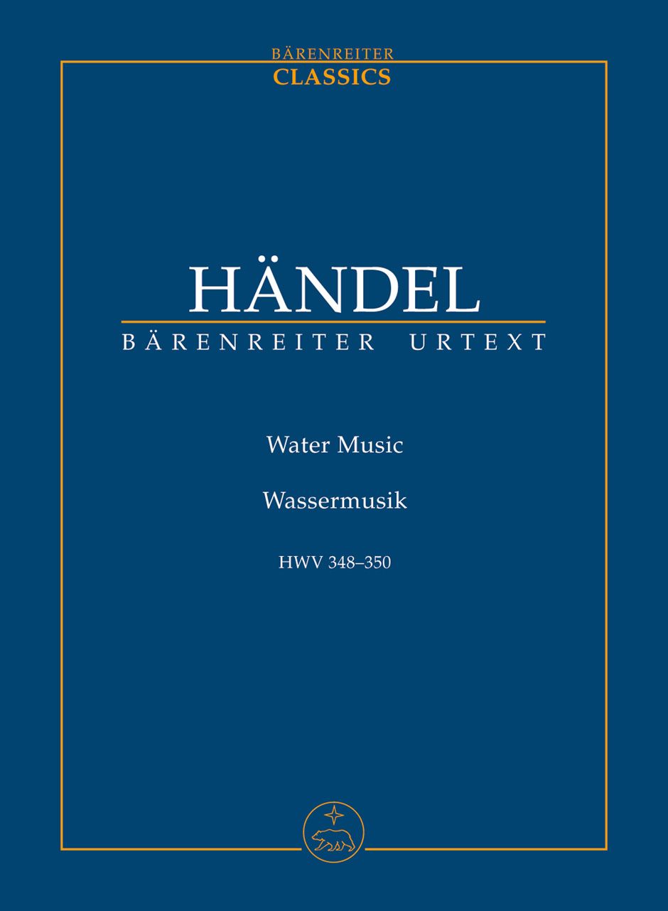 HANDEL WATER MUSIC ROYAL FIREWORKS HWV348-350 MINI