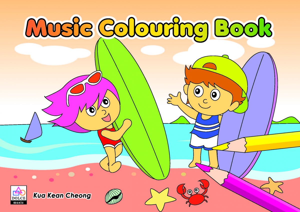 MUSIC COLOURING BOOK 2: ORANGE
