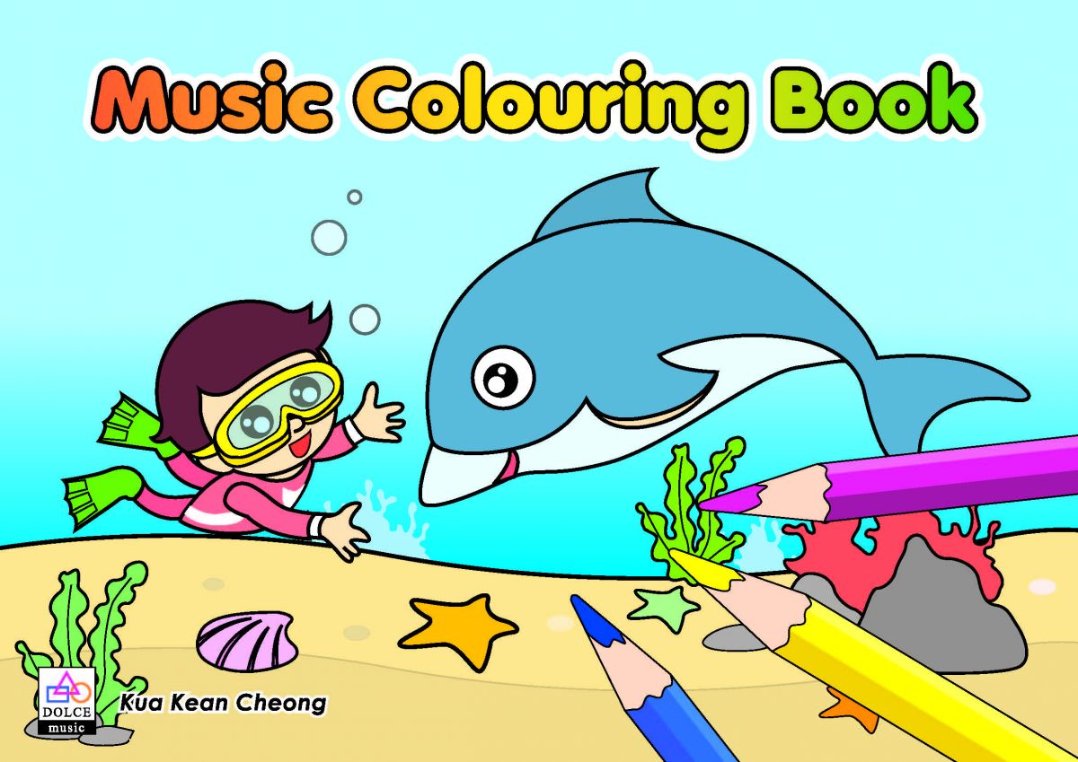 MUSIC COLOURING BOOK 3: BLUE