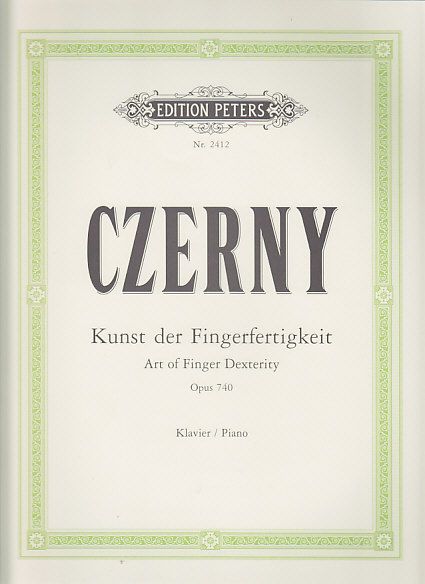 CZERNY OP740 ART OF FINGER DEXTERITY