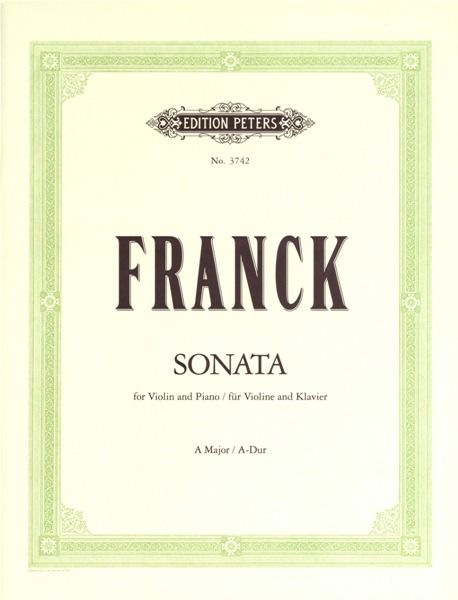 FRANCK SONATE A MAJ VLN