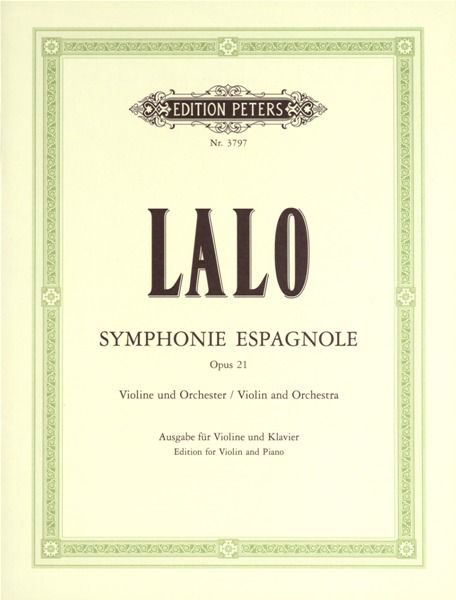 LALO SYMPHONIE ESPAGNOLE OP21 VLN/PIA