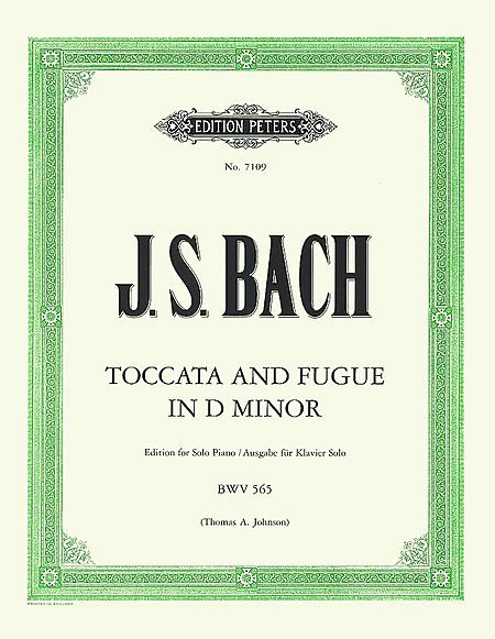 BACH TOCCATA & FUGUE D MIN BWV 565